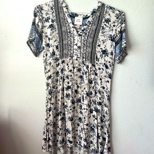 Knox Rose Blue Floral Dress